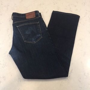 Men’s AG The Protege dark wash jeans.